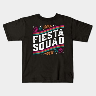 Mexican Fiesta Squad Kids T-Shirt